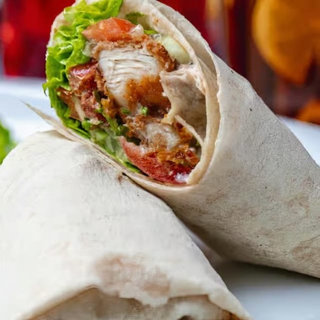 Fried Chicken Wrap.