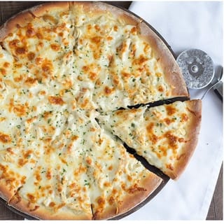 Chicken Alfredo Pizza