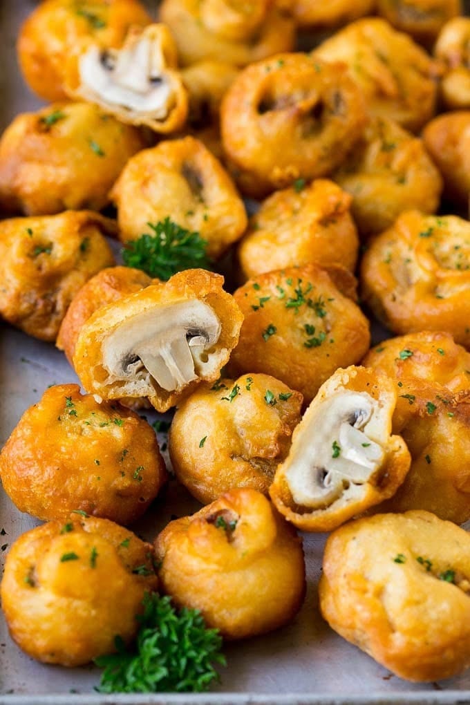 Fried Mushrooms.