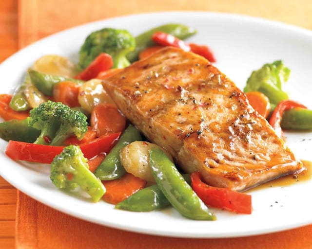Salmon Plate.