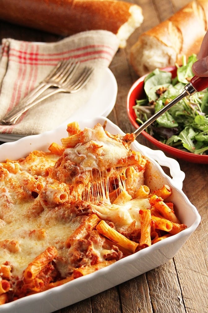 Baked Ziti.